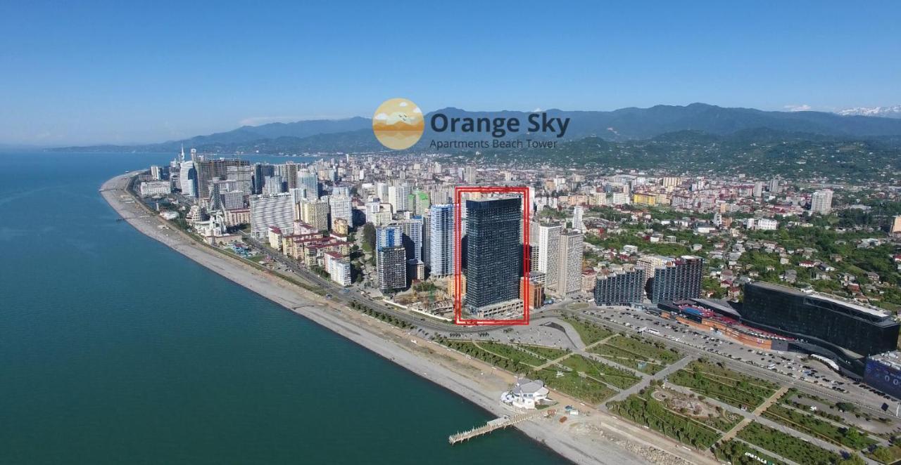 Orange Sky Apartments Beach Tower Batumi Esterno foto